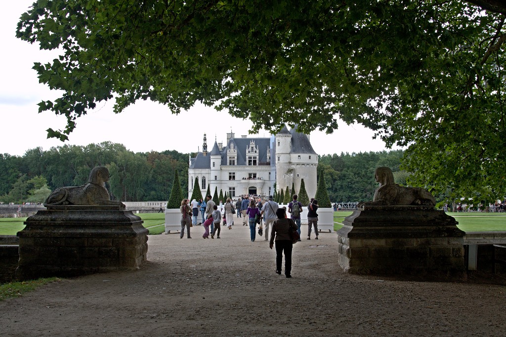 chateau chenonceau des dames loire chenonceaux cher Indre-et-Loire kasteel hdr frankrijk france renaissance